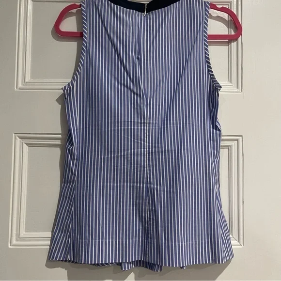 J.Crew Striped Peplum Tank Top size0 - Picture 3 of 11